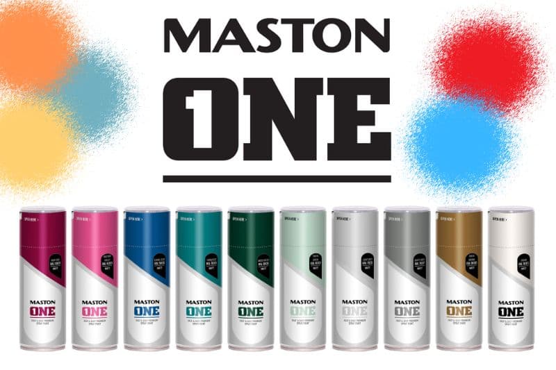 Maston ONE – Majdnem minden típusú felület festésére alkalmas sprayfesték