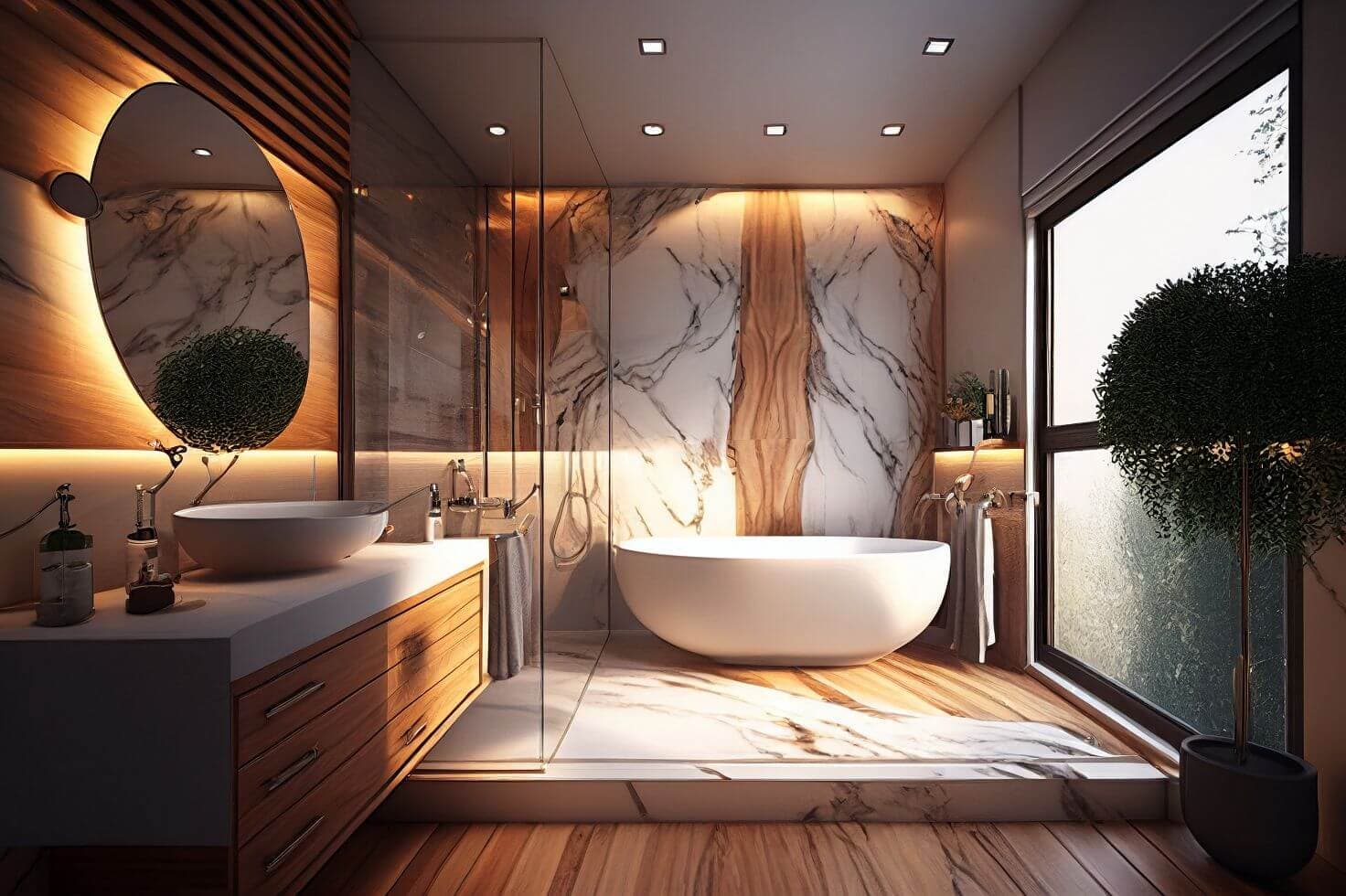 A legfényűzőbb fürdőszobai csempetrendek: Hódítanak a csempe burkolatok: 2024 csempetrendjei