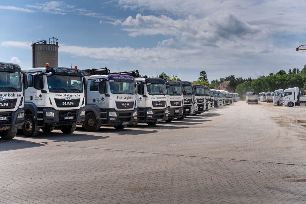 Pilis Logistic házhozszállító flotta