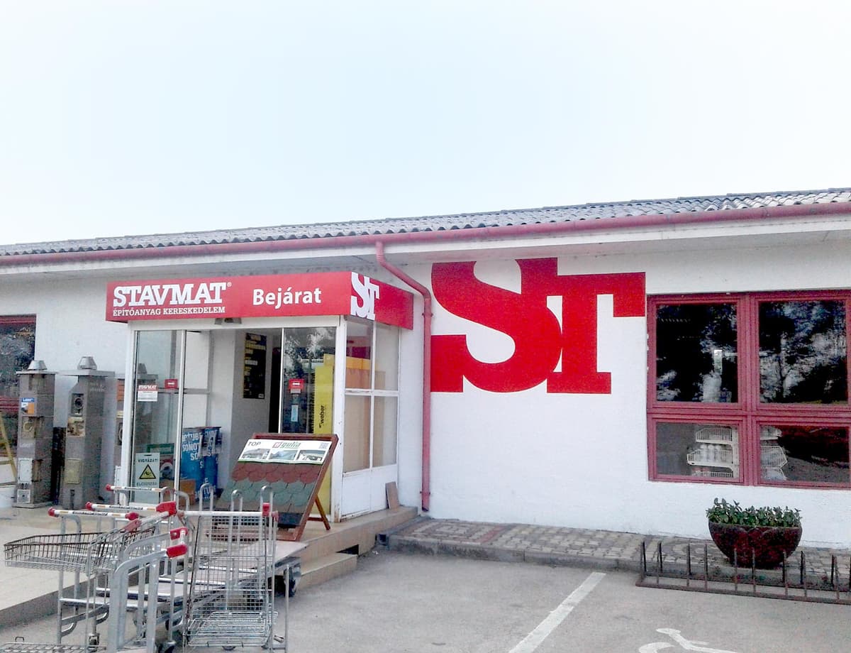 Stavmat Balatonboglar bolt bejárat