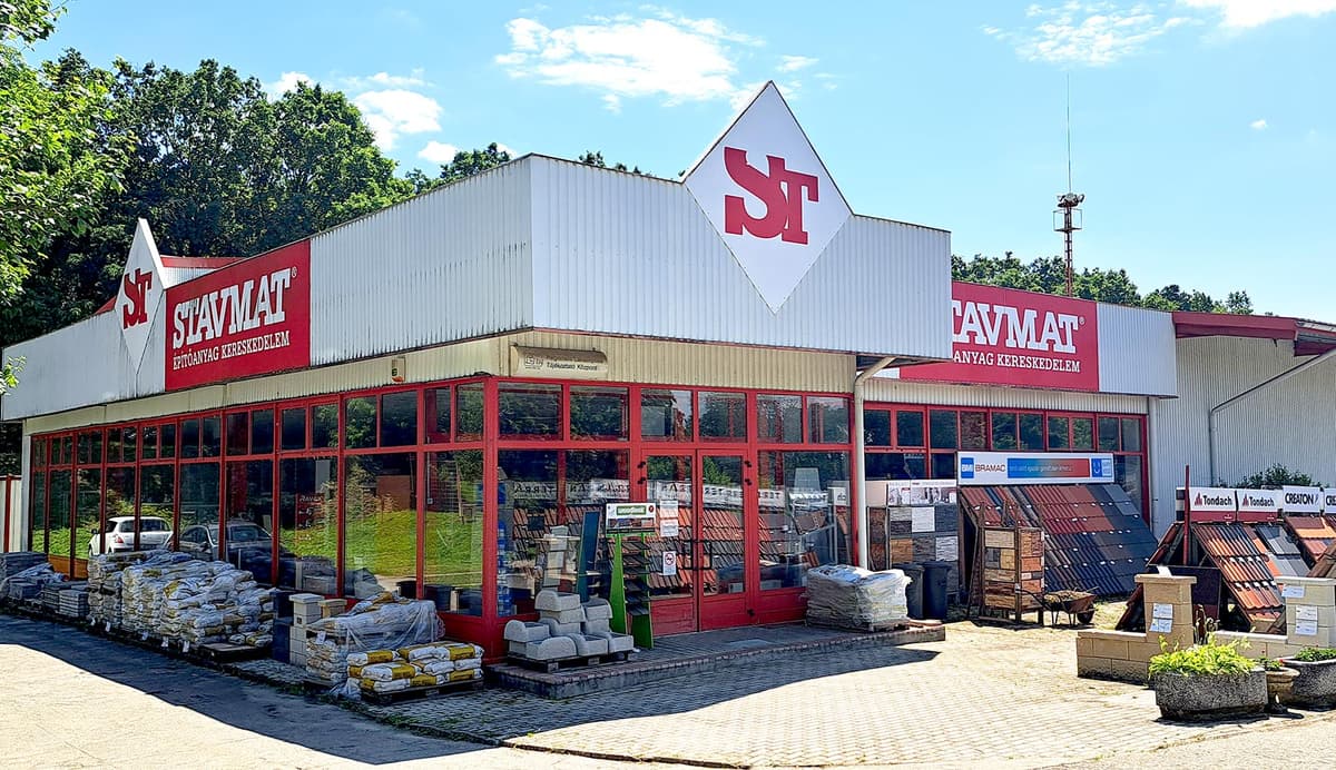 Stavmat Barcs telep bejárat