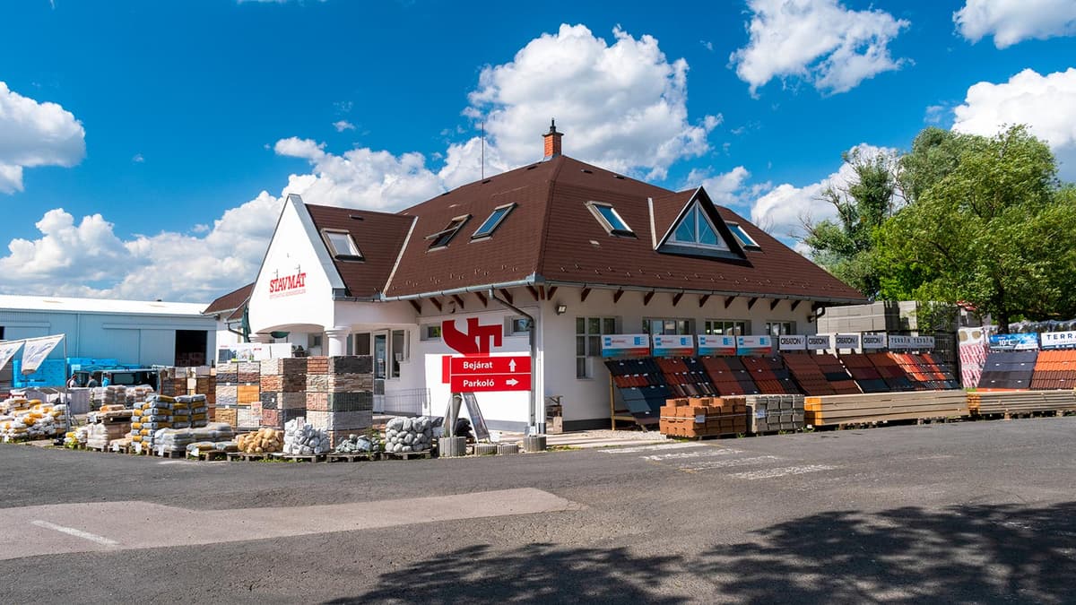 Stavmat Kaposvár bejárat