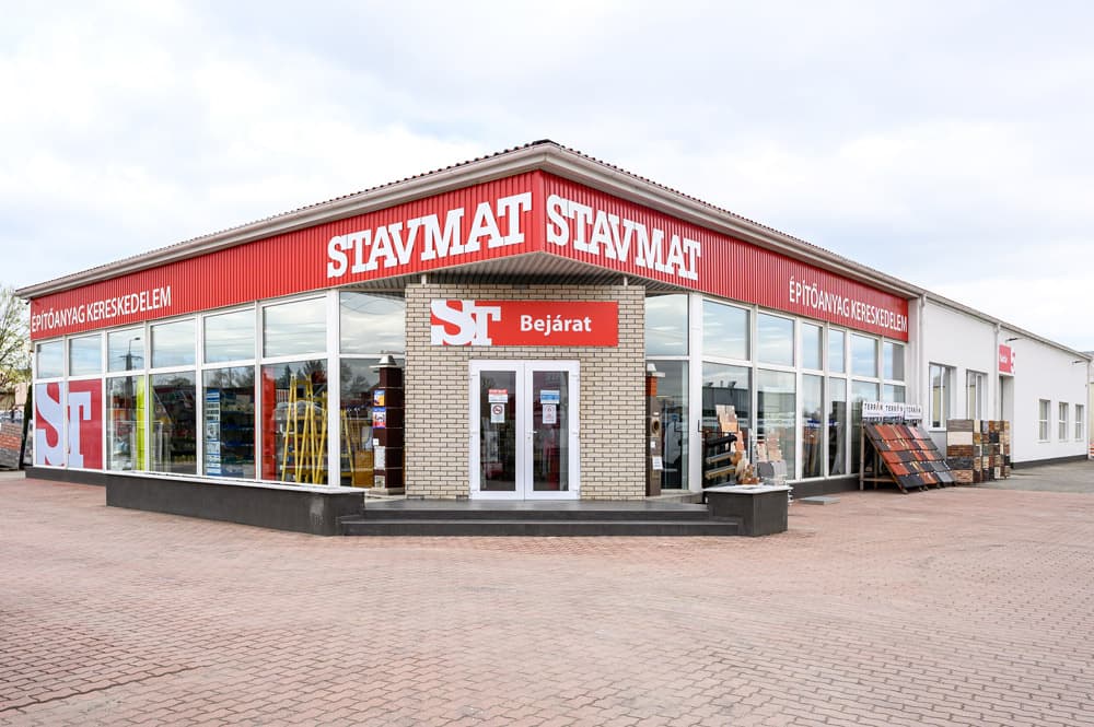 Stavmat Kecskemét bejárat
